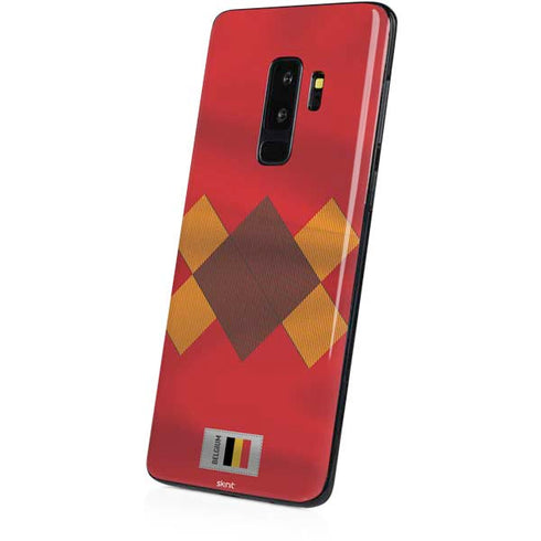 Belgium Soccer Flag Galaxy S9 Plus Skin